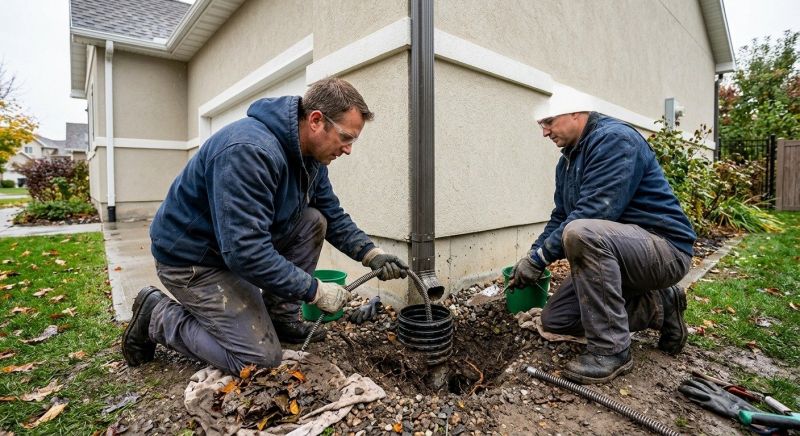Downspout Cleaning in Long Island, NY